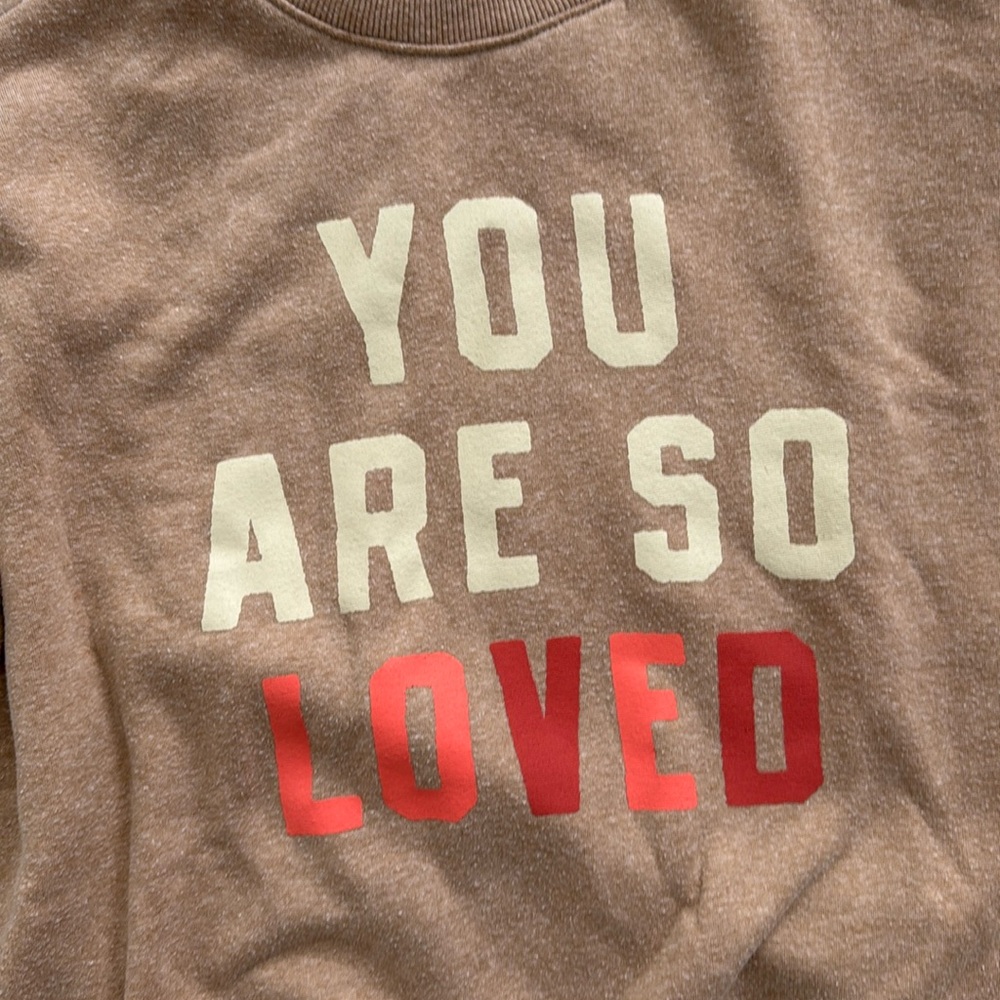 Old Navy girls sweatshirt Valentine’s Day